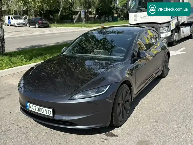 Tesla Model 3 2025, фото з оголошення 1 з 14, VIN 5YJ3E1EA4SF007401