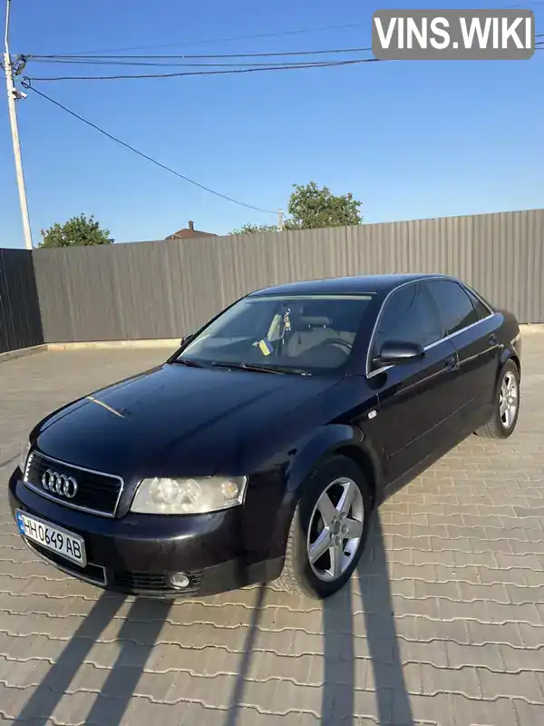 Audi A4 2001, фото з оголошення 1 з 12, VIN WAUZZZ8E82A011369