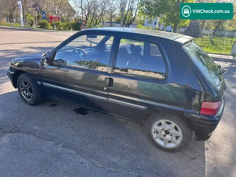 Peugeot 106 1996, фото з оголошення 2 з 5, VIN VF31CCDYE51545602