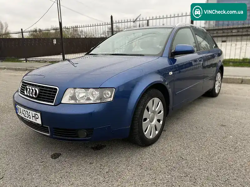Audi A4 2003, фото з оголошення 1 з 16, VIN WAUZZZ8E14A006419