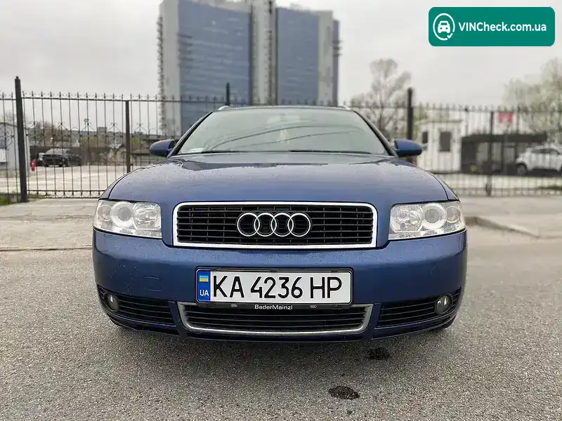 Audi A4 2003, фото з оголошення 2 з 16, VIN WAUZZZ8E14A006419