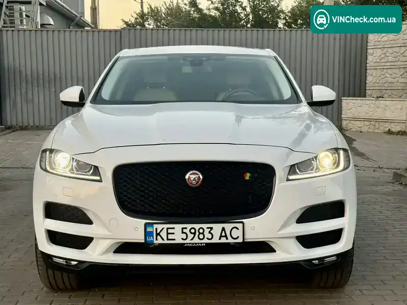 Jaguar F-Pace 2016, фото з оголошення 2 з 20, VIN SADCA2BN2HA051217