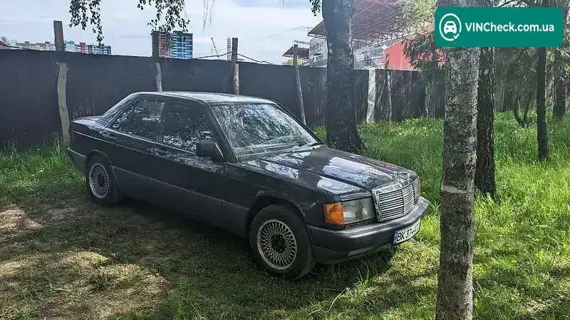 Mercedes-Benz 190 1986, фото з оголошення 2 з 14, VIN WDB20102410011405