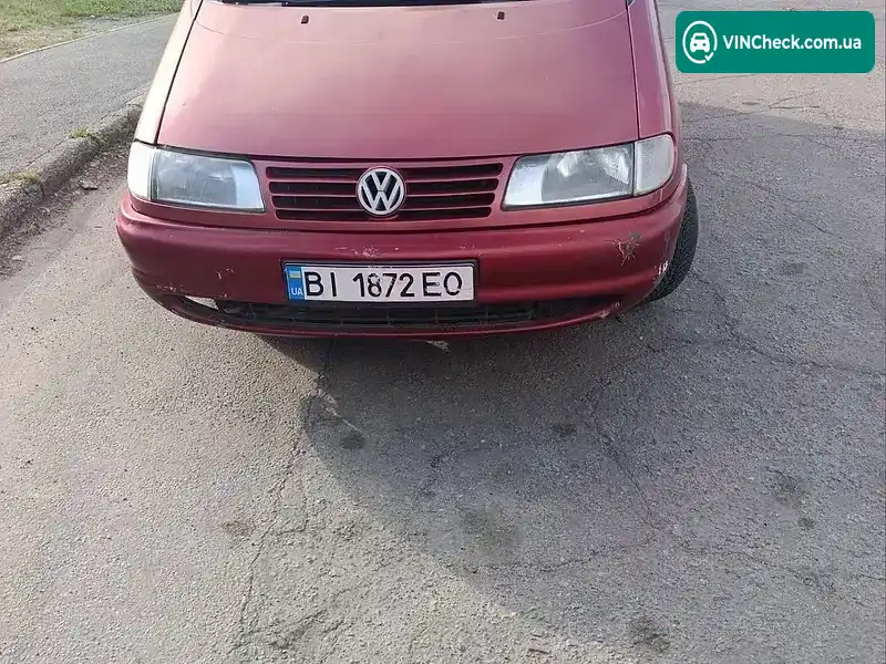 Volkswagen Sharan 1996, фото з оголошення 1 з 5, VIN WVWZZZ7MZTV017022