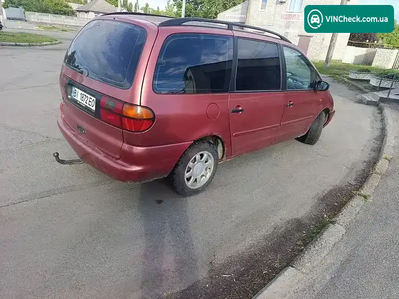 Volkswagen Sharan 1996, фото з оголошення 2 з 5, VIN WVWZZZ7MZTV017022