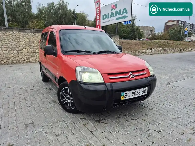 Citroen Berlingo 2008, фото з оголошення 1 з 16, VIN VF7GC9HWC8J066012