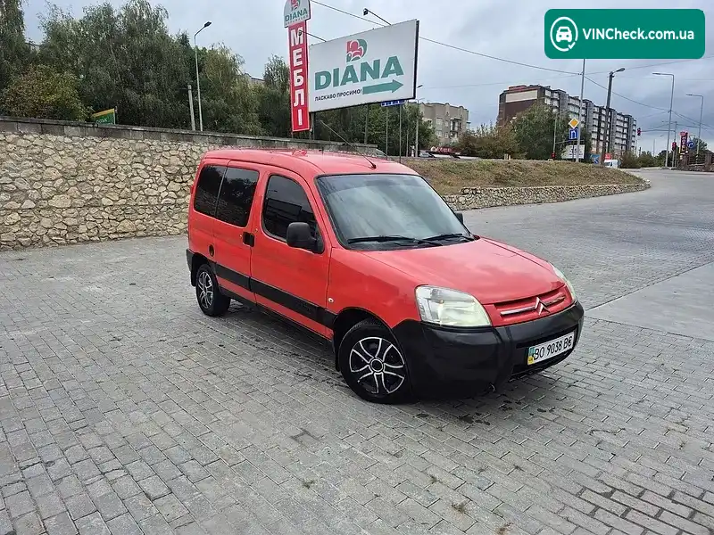 Citroen Berlingo 2008, фото з оголошення 2 з 16, VIN VF7GC9HWC8J066012
