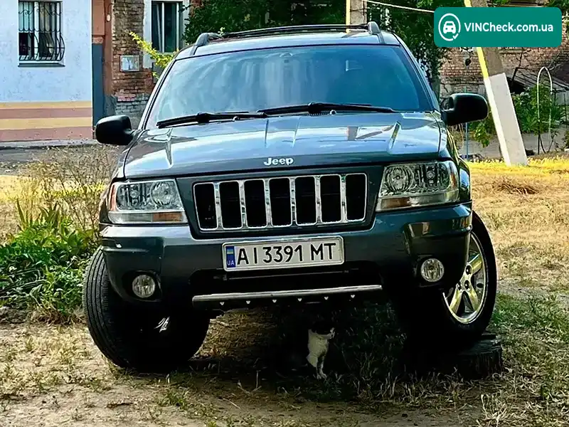 Jeep Grand Cherokee 2004, фото з оголошення 2 з 20, VIN 1J8G2E8A24Y109501