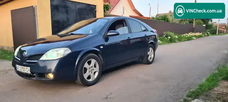 Nissan Primera 2002, фото з оголошення 2 з 21, VIN SJNFEAP12U0080697