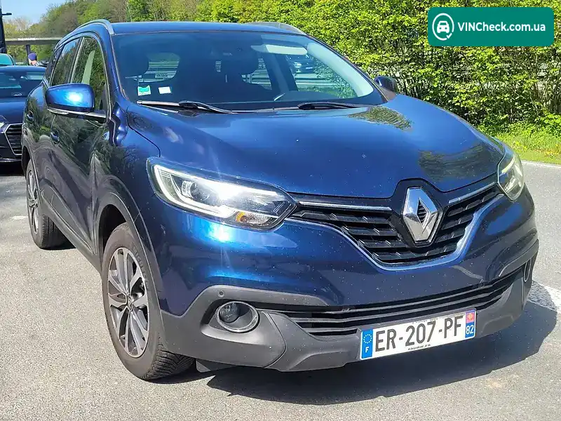 Renault Kadjar 2017, фото з оголошення 1 з 19, VIN VF1RFR00059383930