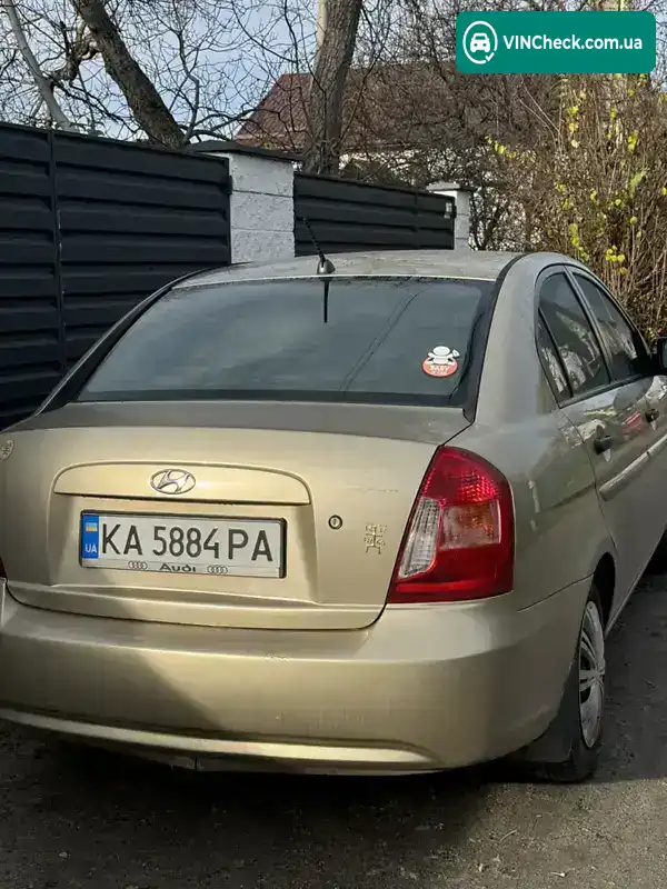 Hyundai Accent 2006, фото з оголошення 2 з 7, VIN NLHCM41AP6Z002427
