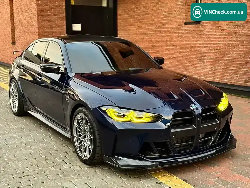 BMW M3 2021, фото з оголошення 1 з 20, VIN WBS43AY06NFL82227
