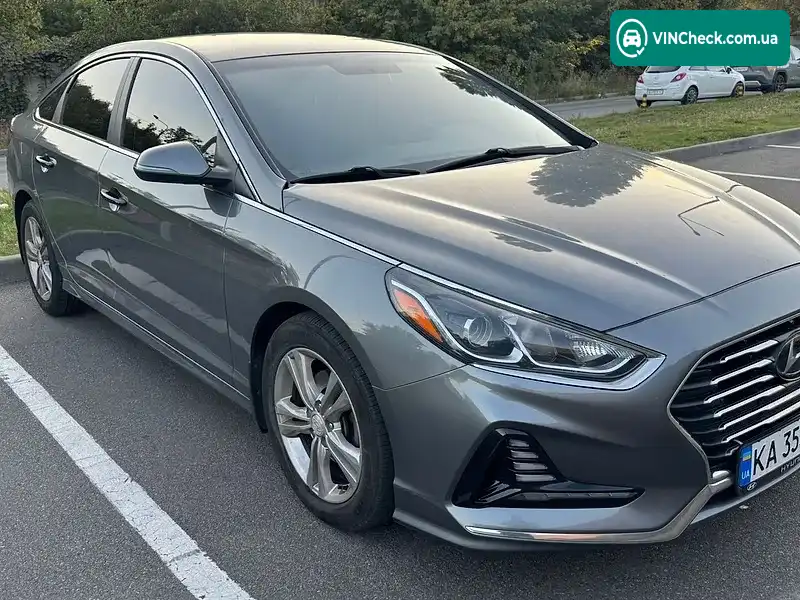 Hyundai Sonata 2018, фото з оголошення 2 з 12, VIN 5NPE34AF9JH635410