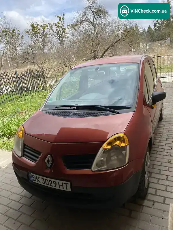 Renault Modus 2006, фото з оголошення 2 з 4, VIN VF1JP0C0534167856
