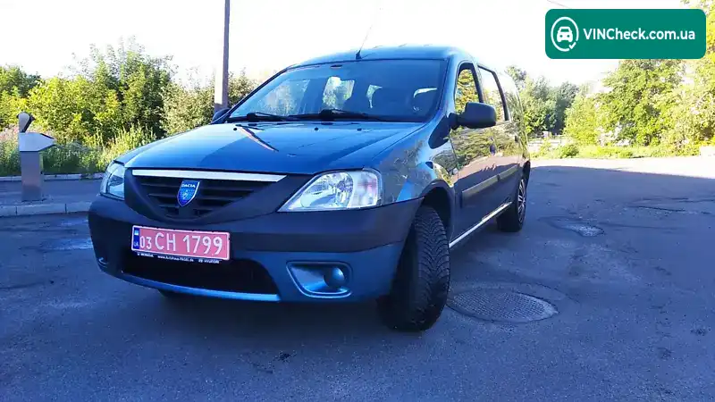 Dacia Logan MCV 2008, фото з оголошення 1 з 20, VIN VV1KSDAEH39980951