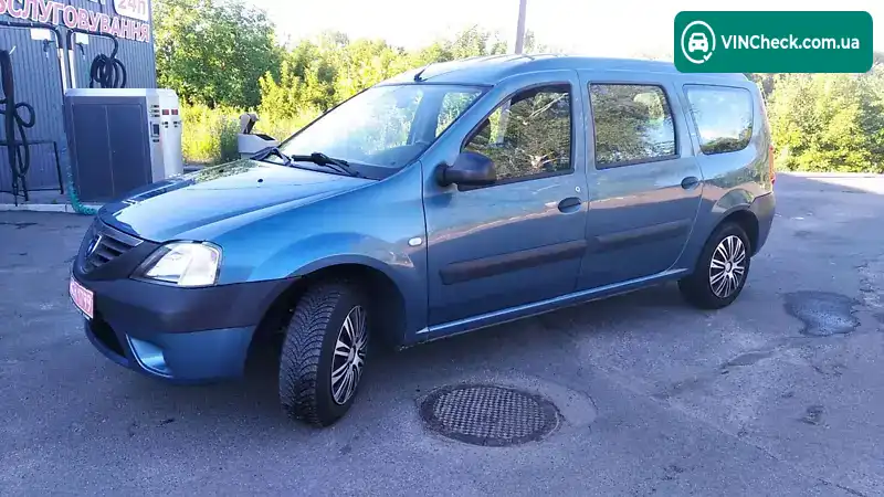 Dacia Logan MCV 2008, фото з оголошення 2 з 20, VIN VV1KSDAEH39980951