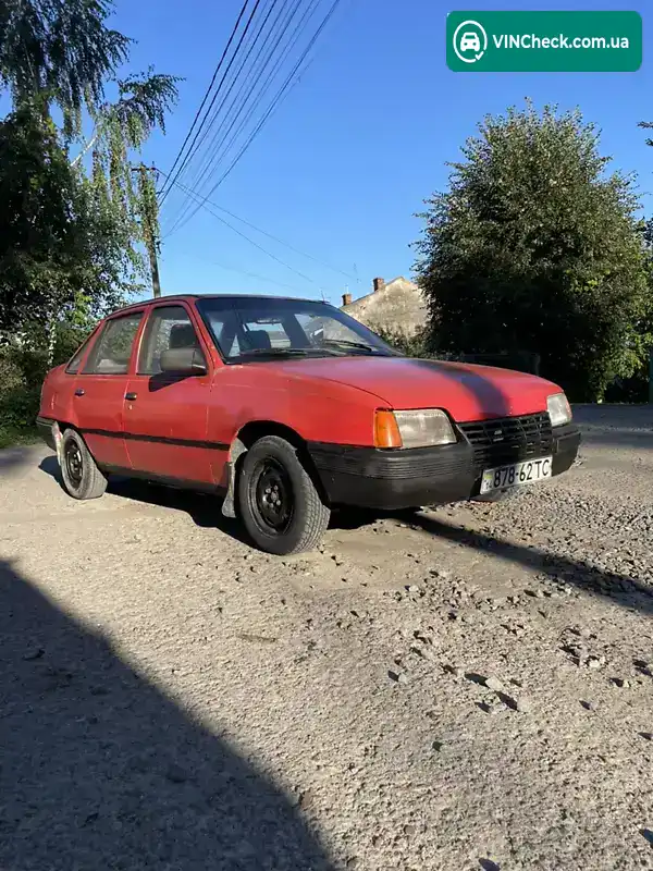Opel Kadett 1988, фото з оголошення 1 з 7, VIN W0L00003915137459