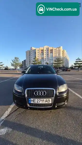 Audi A3 2007, фото з оголошення 2 з 7, VIN WAUZZZ8P77A146304