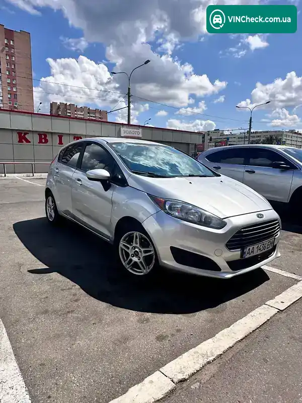 Ford Fiesta 2018, фото з оголошення 1 з 10, VIN 3FADP4EJ1JM103812