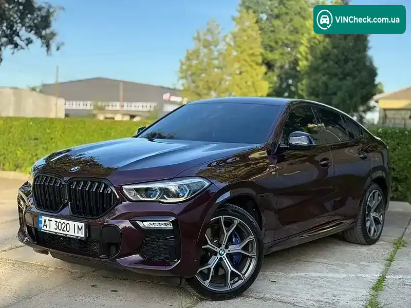 BMW X6 2020, фото з оголошення 1 з 20, VIN WBAGT610X09E12168