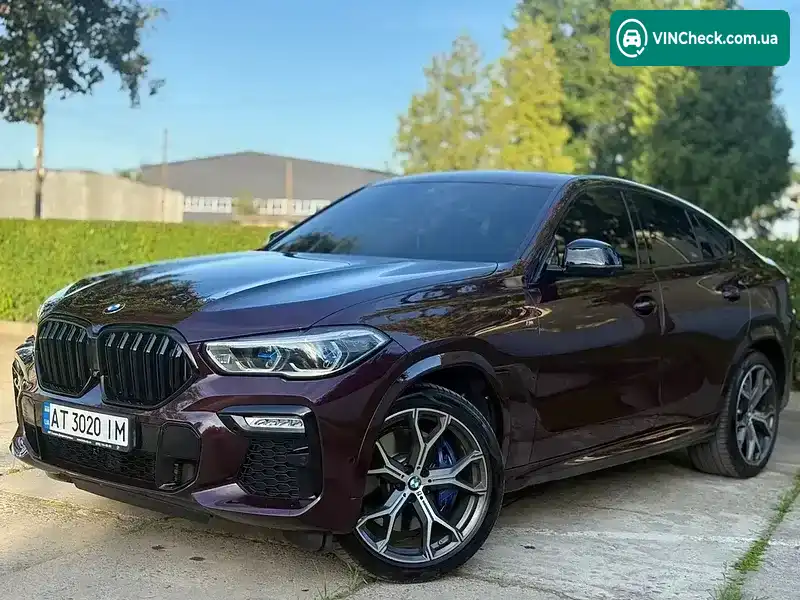 BMW X6 2020, фото з оголошення 2 з 20, VIN WBAGT610X09E12168