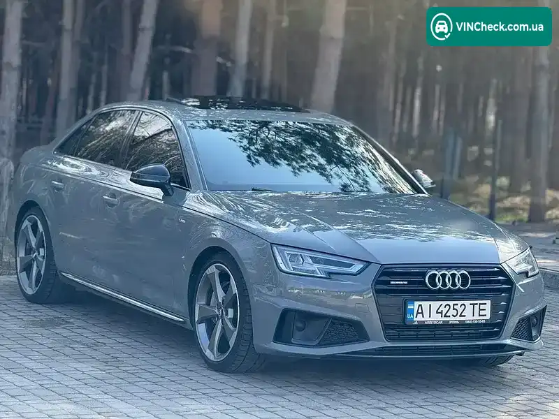 Audi A4 2018, фото з оголошення 2 з 21, VIN WAUENAF46KN008288