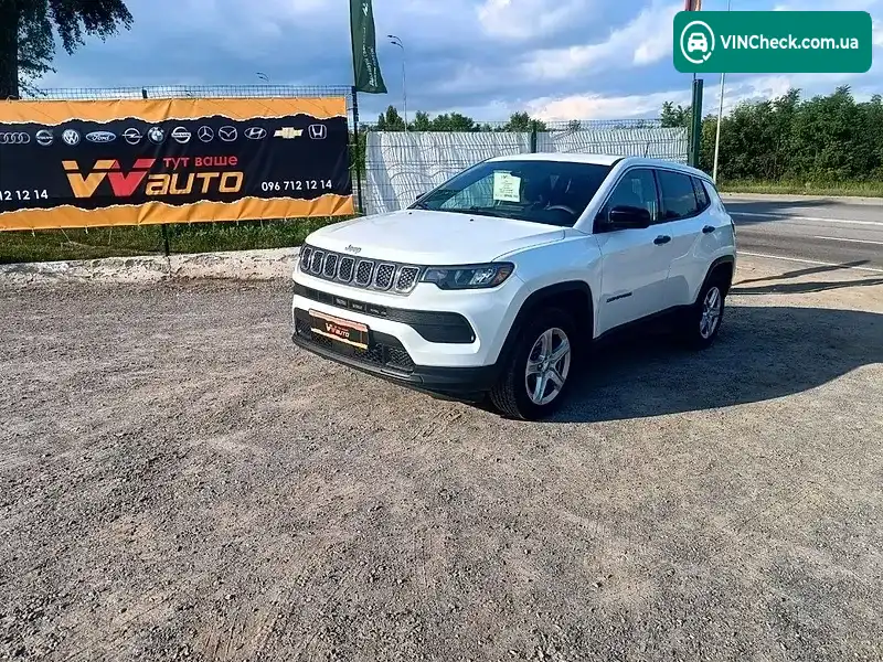 Jeep Compass 2023, фото з оголошення 1 з 10, VIN 3C4NJDAN1PT564452