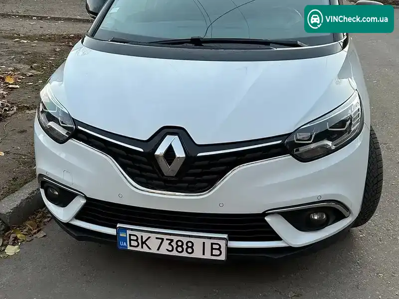 Renault Scenic 2018, фото з оголошення 2 з 21, VIN VF1RFA00261458555