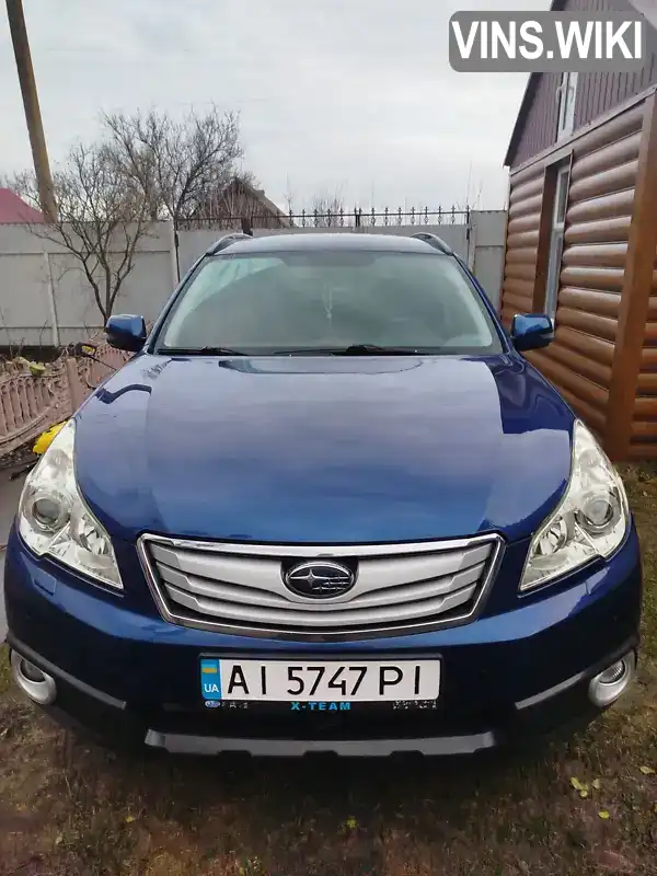 Subaru Outback 2011, фото з оголошення 1 з 21, VIN JF1BR9L95BG084195