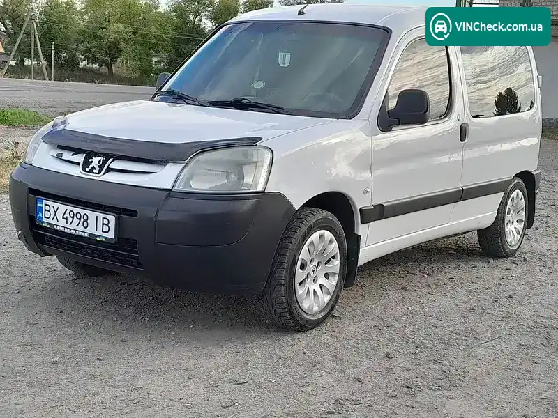 Peugeot Partner 2006, фото з оголошення 1 з 13, VIN VF3GCWJYB96196385