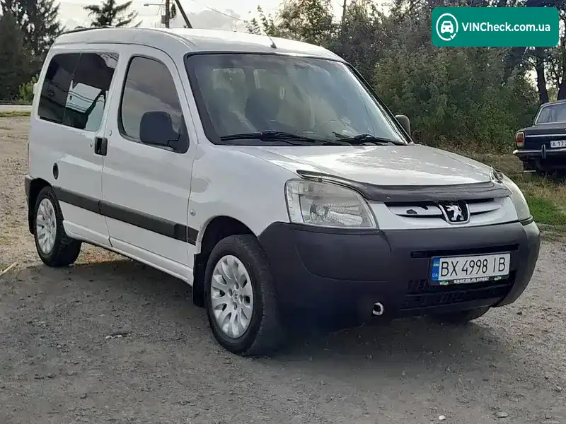 Peugeot Partner 2006, фото з оголошення 2 з 13, VIN VF3GCWJYB96196385