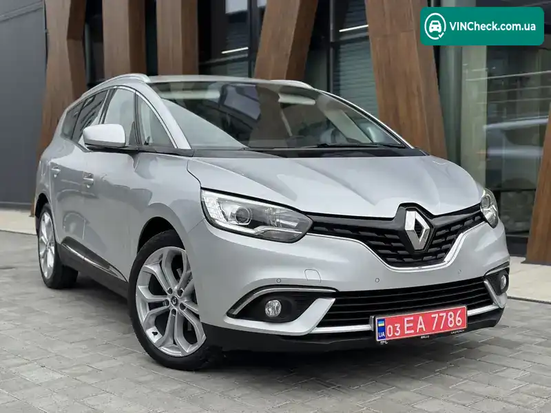 Renault Scenic 2019, фото з оголошення 1 з 20, VIN VF1RFA00162944431