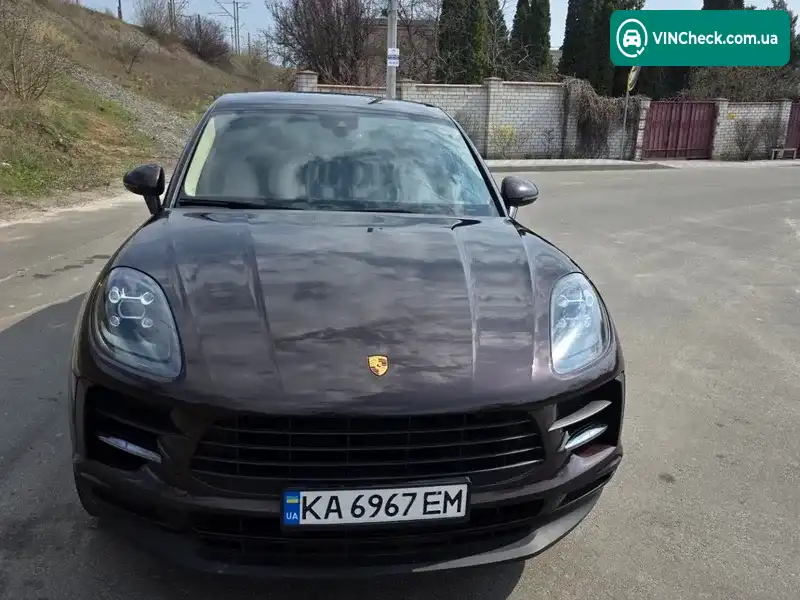 Porsche Macan 2021, фото з оголошення 1 з 7, VIN WP1ZZZ95ZMLB10596