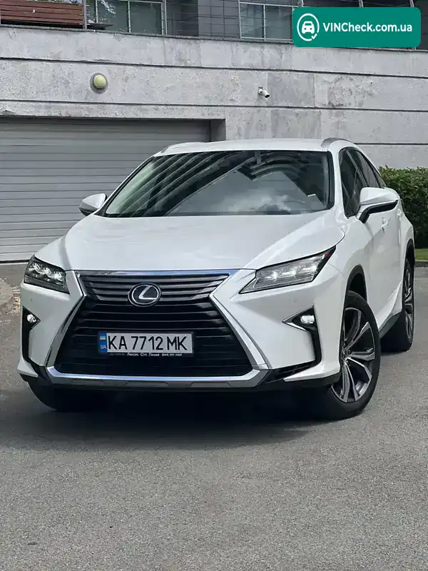 Lexus RX 2018, фото з оголошення 1 з 20, VIN JTJBAMCA802054150