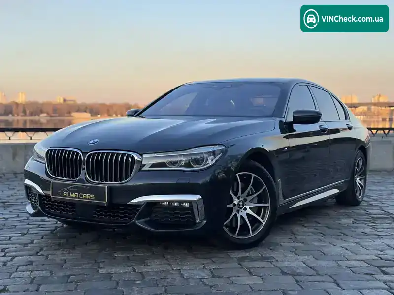 BMW 7 Series 2016, фото з оголошення 1 з 21, VIN WBA7C61070G581394