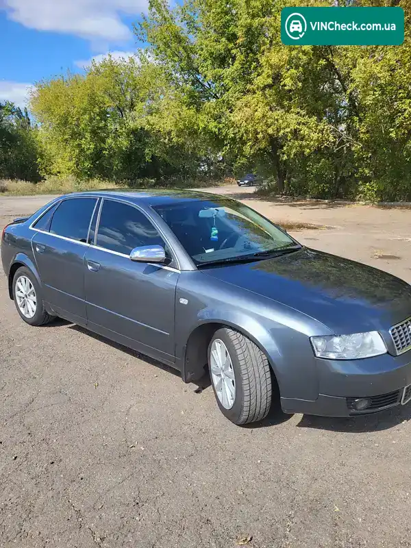 Audi A4 2003, фото з оголошення 2 з 11, VIN WAUZZZ8E34A056738
