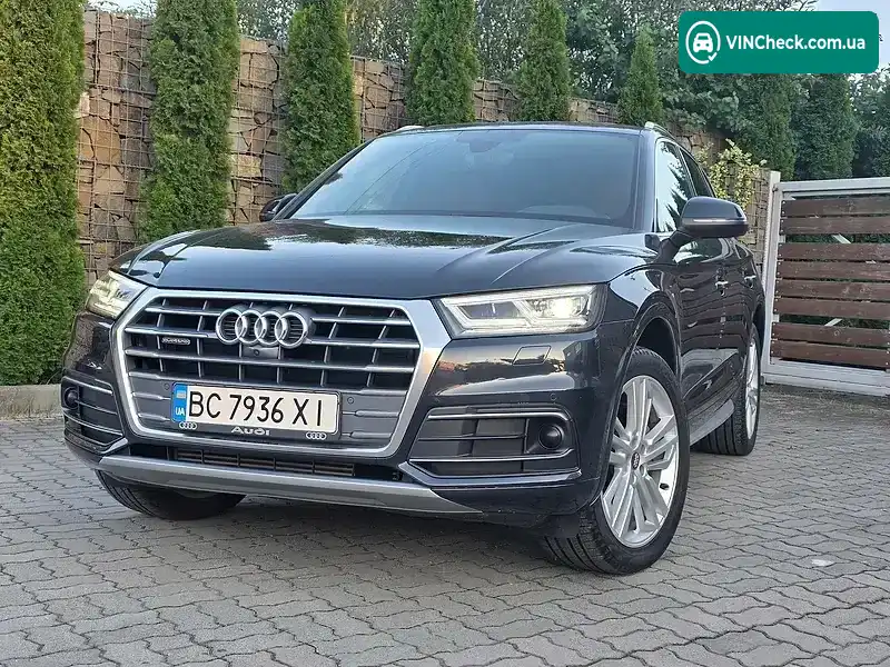 Audi Q5 2018, фото з оголошення 1 з 20, VIN WA1CNAFY8K2037977