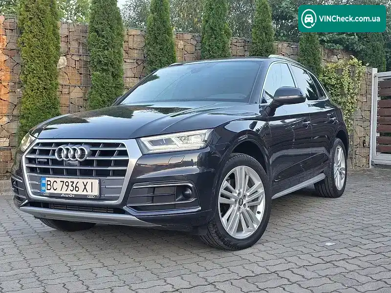 Audi Q5 2018, фото з оголошення 2 з 20, VIN WA1CNAFY8K2037977