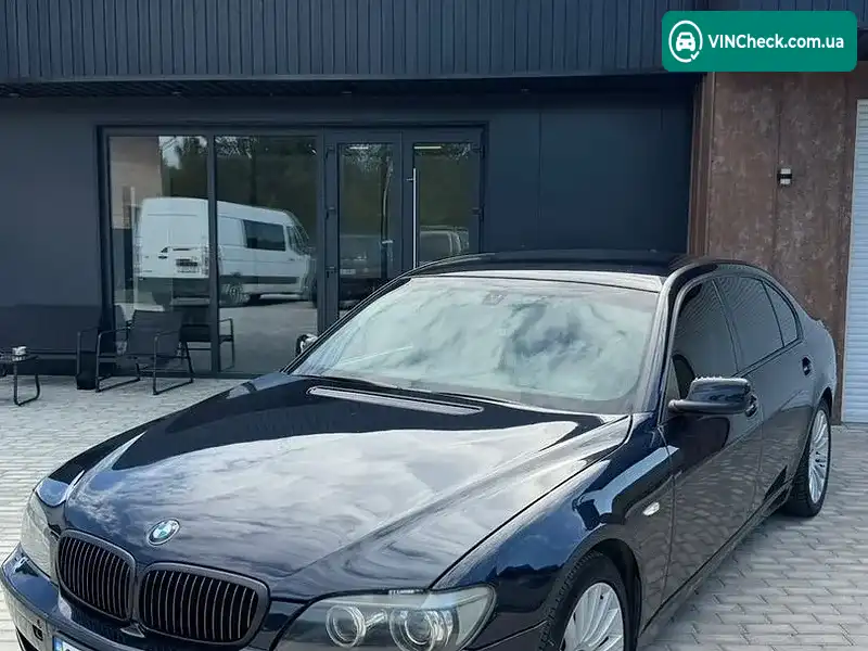 BMW 7 Series 2006, фото з оголошення 2 з 20, VIN WBAHN81060DT20351