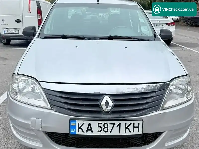 Renault Logan 2010, фото з оголошення 1 з 20, VIN VF1LSRAAH43604340