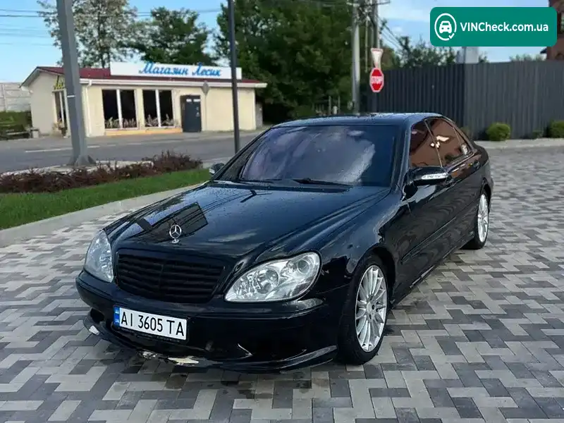 Mercedes-Benz S-Class 2003, фото з оголошення 1 з 13, VIN Y6D2201763A386397