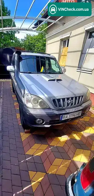 Hyundai Terracan 2002, фото з оголошення 1 з 8, VIN KMHNM81XP2U051334