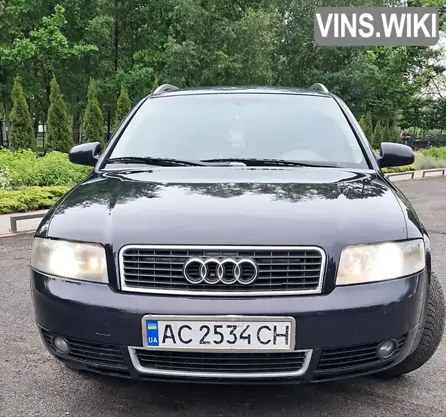 Audi A4 2003, фото з оголошення 1 з 21, VIN WAUZZZ8E43A362507
