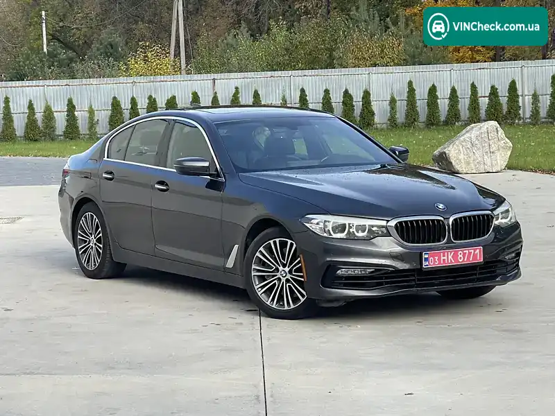 BMW 5 Series 2017, фото з оголошення 1 з 20, VIN WBAJA7C33HG906322