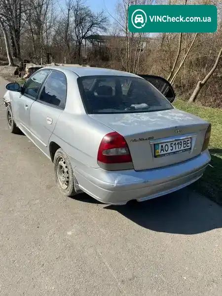 Daewoo Nubira 2001, фото з оголошення 1 з 13, VIN Y6DJF69ZE10001231