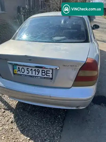 Daewoo Nubira 2001, фото з оголошення 2 з 13, VIN Y6DJF69ZE10001231