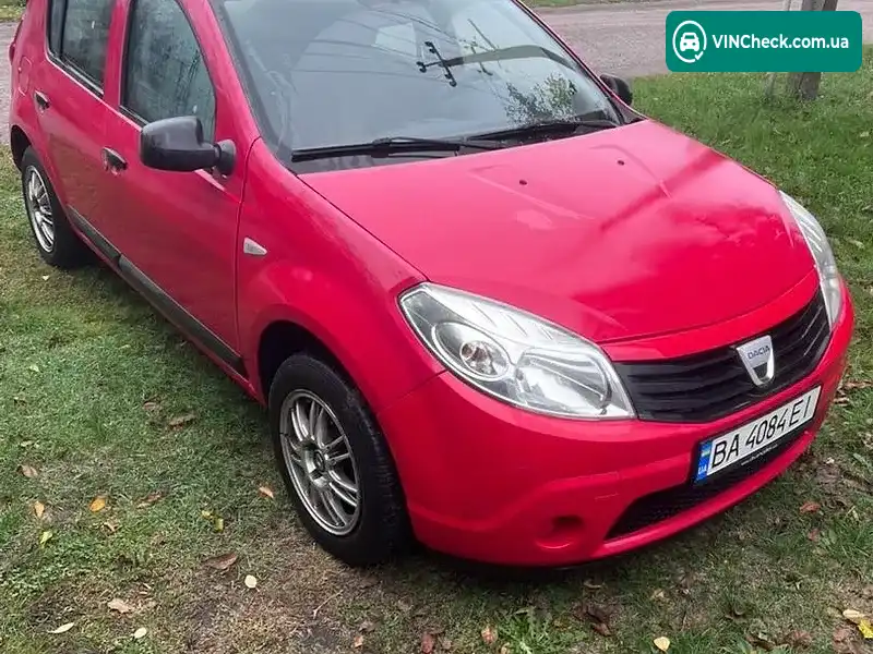 Dacia Sandero 2009, фото з оголошення 1 з 12, VIN UU1BSDAEH41653030