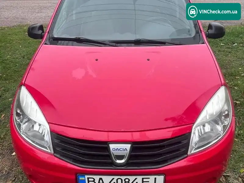 Dacia Sandero 2009, фото з оголошення 2 з 12, VIN UU1BSDAEH41653030