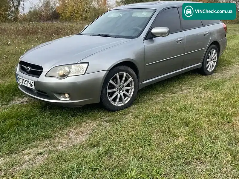 Subaru Legacy 2006, фото з оголошення 2 з 15, VIN JF1BP5LS56G052084