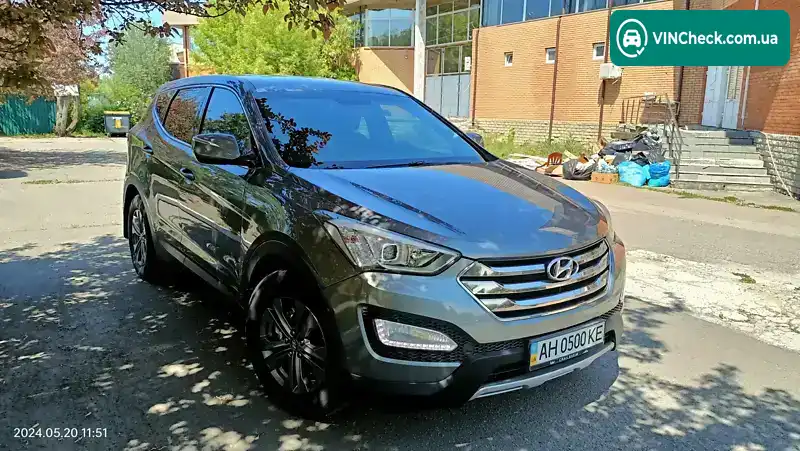 Hyundai Santa FE 2012, фото з оголошення 2 з 18, VIN KMHST81XCDU070635